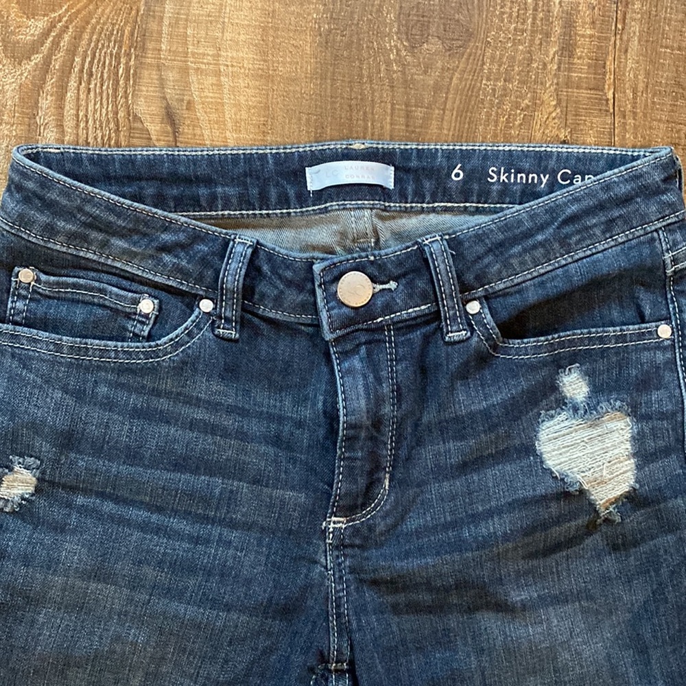 Womens Cropped Jeans